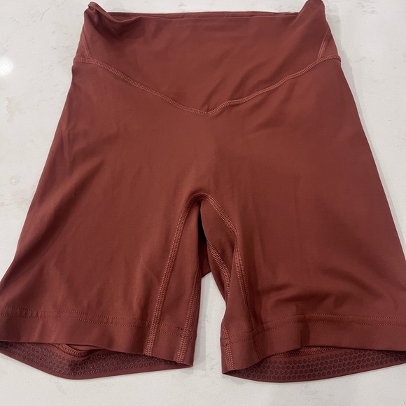 lululemon athletica Pants - lululemon athletica Rust Bike Shorts